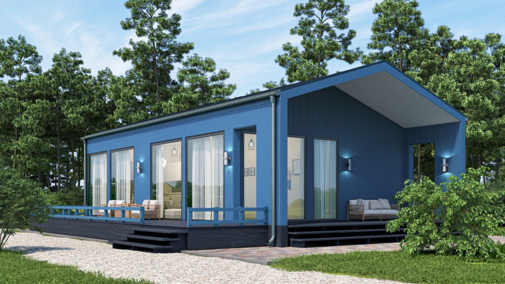 Elevate your new custom modular building with a stunning and beautiful exterior.